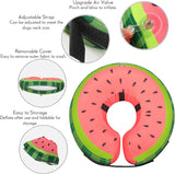 MIDOG Inflatable Dog Cone Collar Watermelon SMALL Neck 8"-11"