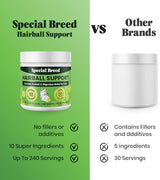 Special Breed Hairball Support for Cats 240 Servicios 72Gr.