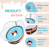 Supet Raised Inflatable Dog Cone Collar LARGE