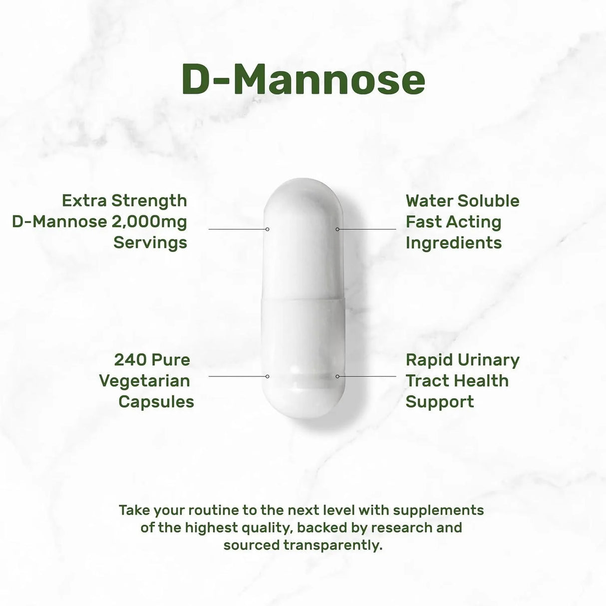 DEAL SUPPLEMENT - DEAL SUPPLEMENT D Mannose 2,000Mg. 240 Capsulas - The Red Vitamin MX - Suplementos Alimenticios - {{ shop.shopifyCountryName }}