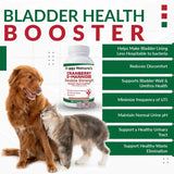 DOGGY NATURALS - Doggy Naturals Cranberry D-Mannose for Dogs and Cats Urinary Tract 120 Tabletas Masticables - The Red Vitamin MX - Salud De Tracto Urinario Para Perros - {{ shop.shopifyCountryName }}