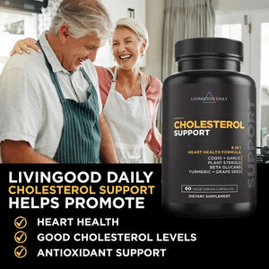 LIVINGOOD DAILY - Livingood Daily Cholesterol Support 60 Capsulas - The Red Vitamin MX - Suplementos Alimenticios - {{ shop.shopifyCountryName }}