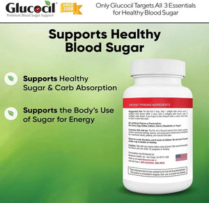 GLUCOCIL - Glucocil Premium Blood Sugar Support 120 Capsulas Blandas - The Red Vitamin MX - Suplementos Alimenticios - {{ shop.shopifyCountryName }}