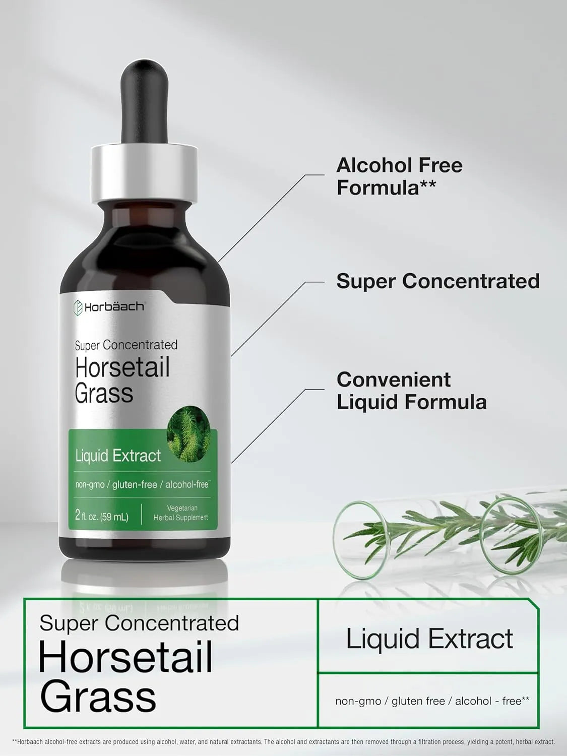 HORBAACH - Horbaach Horsetail Herb Liquid Extract 2 Fl.Oz. - The Red Vitamin MX - Suplementos Alimenticios - {{ shop.shopifyCountryName }}