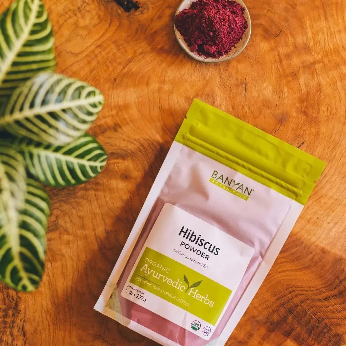 BANYAN - Banyan Botanicals Hibiscus Flower Powder 454Gr. - The Red Vitamin MX - Suplementos Alimenticios - {{ shop.shopifyCountryName }}