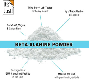 IT´S JUST! - It's Just! Beta-Alanine Powder Unflavored 83 Servicios 250Gr. - The Red Vitamin MX - Suplementos Alimenticios - {{ shop.shopifyCountryName }}