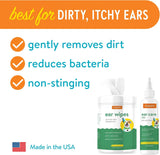 DOGTOPIA - Dogtopia Ear Wipes and Ear Care Pro Solution for Pets - The Red Vitamin MX - Cuidado Del Oído De Perros - {{ shop.shopifyCountryName }}