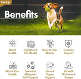 LARRY - Larry 8-in-1 Multivitamin Dog Supplement 60 Masticables - The Red Vitamin MX - Multivitamínicos Para Perros - {{ shop.shopifyCountryName }}