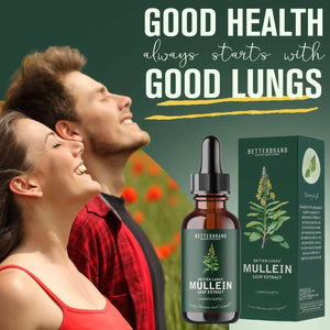 BETTERBRAND - Betterbrand BetterLungs Mullein Leaf Extract Support Lung Cleanse 60Ml. - The Red Vitamin MX - Suplementos Alimenticios - {{ shop.shopifyCountryName }}