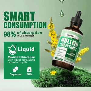 ELEVATELIFE - ElevateLife Mullein Drops for Lungs 4 Fl.Oz. - The Red Vitamin MX - Suplementos Alimenticios - {{ shop.shopifyCountryName }}