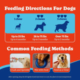 YoYoBay Dog Allergy Relief Chews Turkey & Pumpkin 180 Masticables
