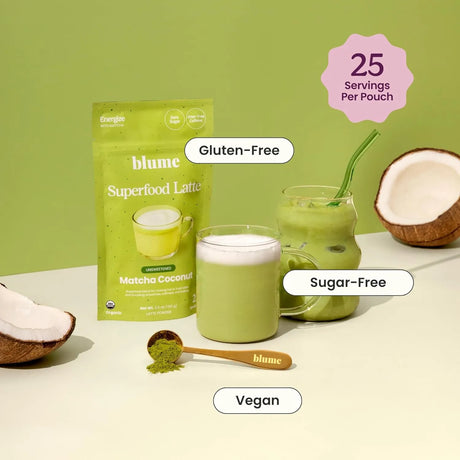 BLUME - Blume Superfoods Latte Organic Matcha Green Tea Powder 25 Servicios 100Gr. - The Red Vitamin MX - Suplementos Alimenticios - {{ shop.shopifyCountryName }}