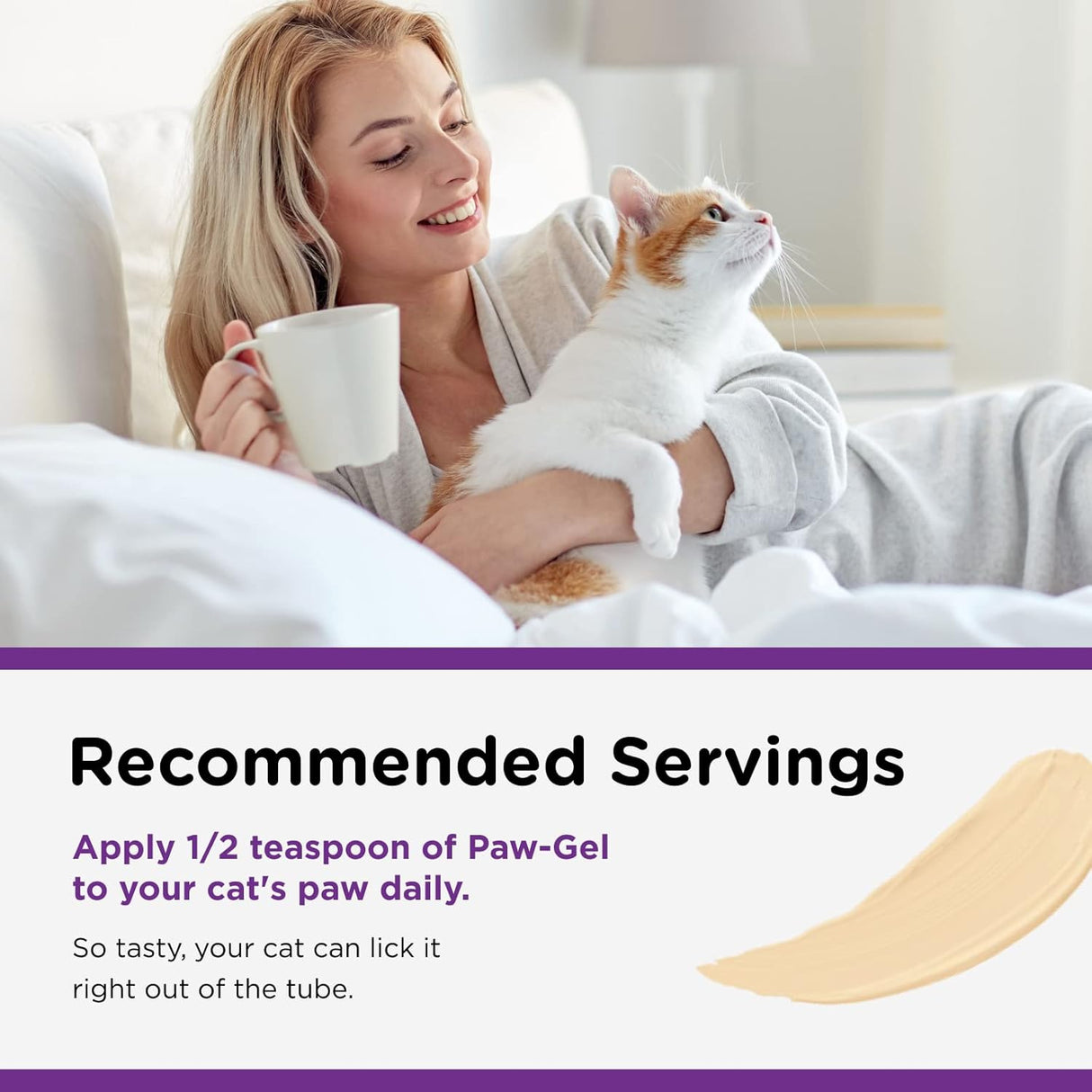 Nutri-Vet Uri-Ease Paw Gel for Cats Helps Maintain Urinary Tract Health 3 Oz.