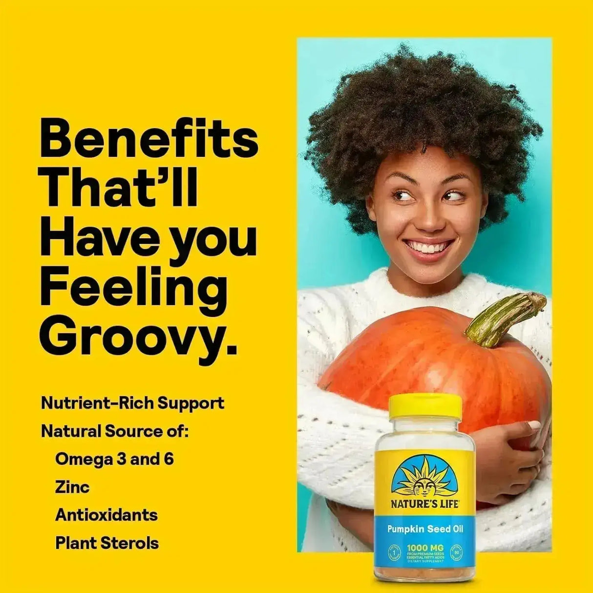 NATURE'S LIFE - Nature's Life Pumpkin Seed Oil 90 Capsulas Blandas - The Red Vitamin MX - Suplementos Alimenticios - {{ shop.shopifyCountryName }}