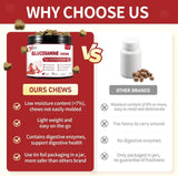 NATURE TARGET - NATURE TARGET Glucosamine with Chondroitin MSM for Dogs 120 Masticables - The Red Vitamin MX - Cuidado De Cadera Y Articulaciones Para Perros - {{ shop.shopifyCountryName }}