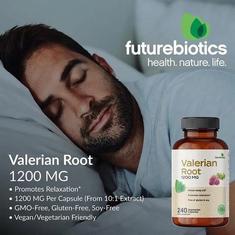 FUTUREBIOTICS - Futurebiotics Valerian Root 1200Mg. 240 Capsulas - The Red Vitamin MX - Suplementos Alimenticios - {{ shop.shopifyCountryName }}