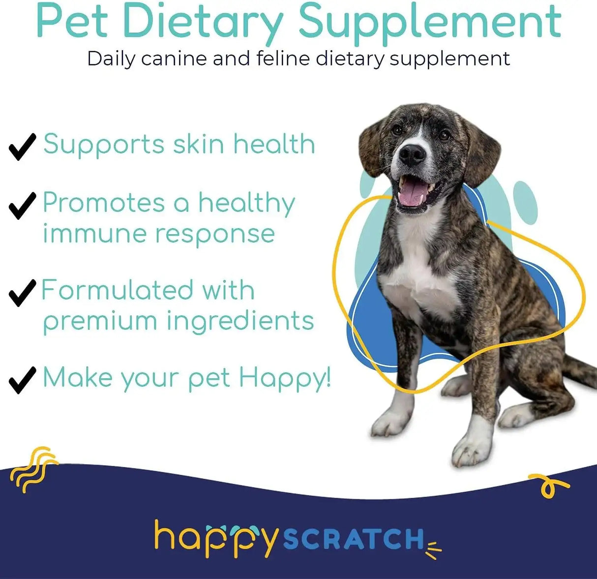 HAPPY SCRATCH - Happy Scratch Dog Allergy Relief for Itching and Licking 30 Paquetes - The Red Vitamin MX - Remedios Para La Picazón De Perros - {{ shop.shopifyCountryName }}