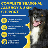 SHINEPAWS - SHINEPAWS Dog Allergy Relief Chews 120 Masticables - The Red Vitamin MX - Remedios Para La Picazón De Perros - {{ shop.shopifyCountryName }}