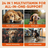 PAWZITIVE PETS - Pawzitive Pets Dog Multivitamin Chews 120 Masticables - The Red Vitamin MX - Multivitamínicos Para Perros - {{ shop.shopifyCountryName }}