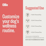 OLLIE - Ollie Chill Pills Calming Supplement Chews for Dogs 60 Masticables - The Red Vitamin MX - Relajantes Para Perros - {{ shop.shopifyCountryName }}