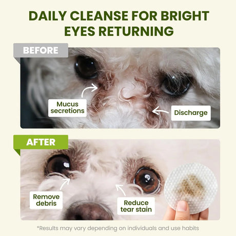 PAWSONO - PawSono Eye Wipes for Dogs & Cats Unscent 100 Toallitas - The Red Vitamin MX - Cuidado De Los Ojos De Los Perros - {{ shop.shopifyCountryName }}