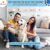Reviact Skin and Coat Supplement for Dogs 60 Masticables