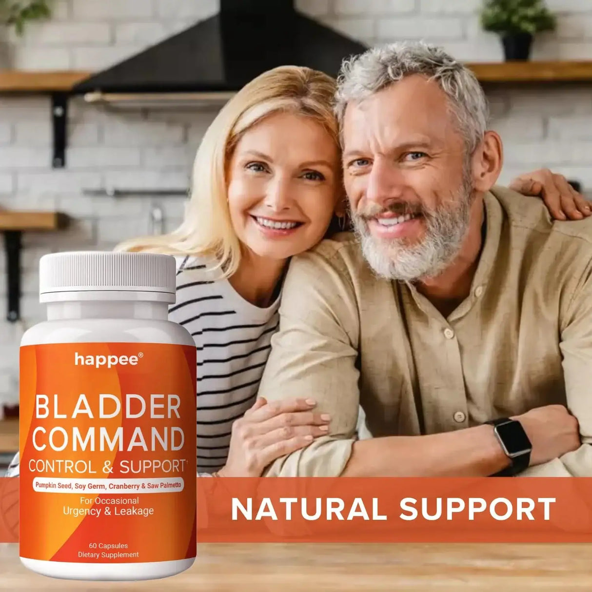 HAPPEE - Happee Bladder Control Supplement 60 Capsulas - The Red Vitamin MX - Suplementos Alimenticios - {{ shop.shopifyCountryName }}
