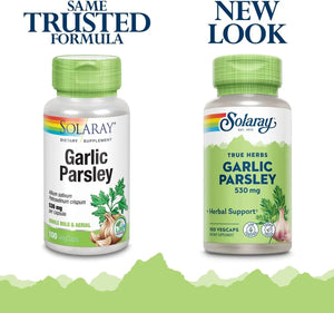 SOLARAY - Solaray Garlic Bulb & Parsley Leaf 530Mg. 100 Capsulas 2 Pack - The Red Vitamin MX - Suplementos Alimenticios - {{ shop.shopifyCountryName }}