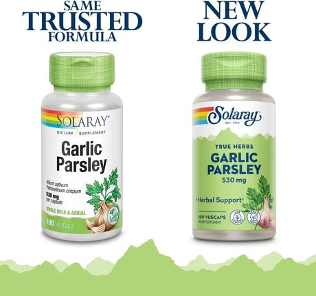 SOLARAY - Solaray Garlic Bulb & Parsley Leaf 530Mg. 100 Capsulas 2 Pack - The Red Vitamin MX - Suplementos Alimenticios - {{ shop.shopifyCountryName }}