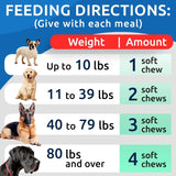 BARK&SPARK - BARK&SPARK Glucosamine Chondroitin Dog Hip & Joint 120 Masticables - The Red Vitamin MX - Cuidado De Cadera Y Articulaciones Para Perros - {{ shop.shopifyCountryName }}