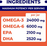 GOODGROWLIES - GOODGROWLIES Omega 3 Fish Oil for Dogs Peanut Butter Flavor 180 Masticables - The Red Vitamin MX - Aceite De Pescado Para Perros - {{ shop.shopifyCountryName }}