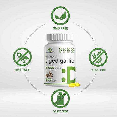 DEAL SUPPLEMENT - Deal Supplement Odorless Aged Garlic 6000Mg. 500 Capsulas - The Red Vitamin MX - Suplementos Alimenticios - {{ shop.shopifyCountryName }}