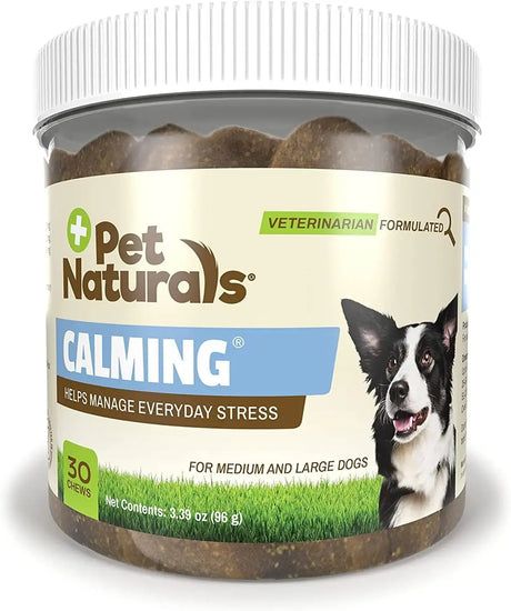 PET NATURALS - Pet Naturals Calming Chews for Medium and Large Dogs Chicken 30 Masticables - The Red Vitamin MX - Relajantes Para Perros - {{ shop.shopifyCountryName }}
