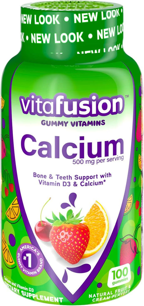 Vitafusion Calcium Gummies 500Mg. 200 Gomitas