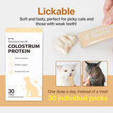 Dr.by Cat Colostrum Protein Cat Supplement Immune Support 30 Paquetes