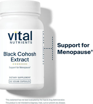 Vital Nutrients Black Cohosh Extract 250Mg. 60 Capsulas