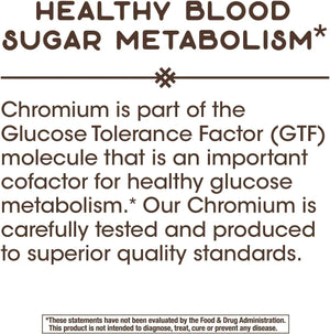 NATURE'S WAY - Nature's Way GTF Chromium 200mcg 100 Capsulas - The Red Vitamin MX - Suplementos Alimenticios - {{ shop.shopifyCountryName }}