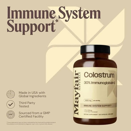 MAYFAIR - Mayfair Naturals Colostrum 30% IgG 120 Capsulas 2 Pack - The Red Vitamin MX - Suplementos Alimenticios - {{ shop.shopifyCountryName }}