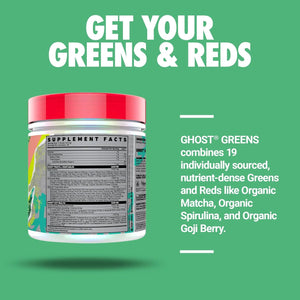GHOST - GHOST Greens Powder 30 Servicios Guava Berry 315Gr. - The Red Vitamin MX - Suplementos Alimenticios - {{ shop.shopifyCountryName }}