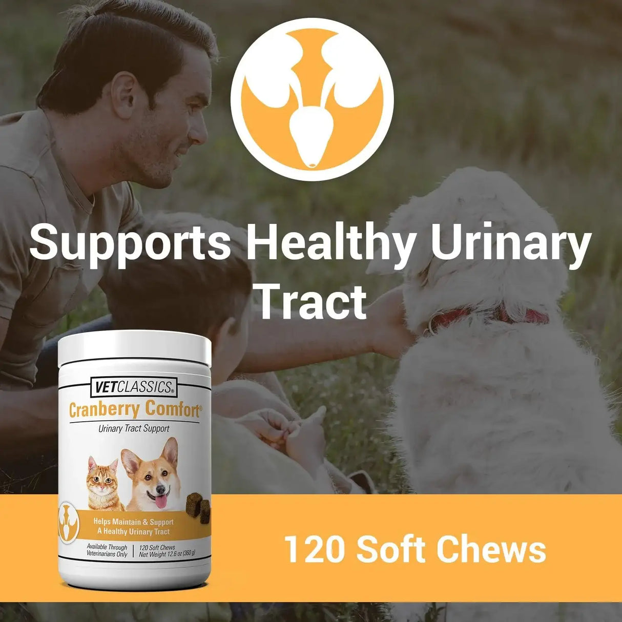 VET CLASSICS - Vet Classics Cranberry Comfort Urinary Tract Pet Supplement for Dogs 120 Masticables - The Red Vitamin MX - Salud De Tracto Urinario Para Perros - {{ shop.shopifyCountryName }}