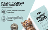 Petz Park Urinary and Kidney Powder Supplement for Cats 60 Servicios 90Gr.