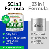 BARK&SPARK - BARK&SPARK Multivitamin Chewable Treats for Dogs 120 Masticables - The Red Vitamin MX - Multivitamínicos Para Perros - {{ shop.shopifyCountryName }}