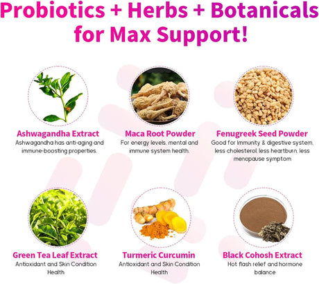 NEGIMA - Negima Menopause Probiotics 60 Capsulas 2 Pack - The Red Vitamin MX - Suplementos Alimenticios - {{ shop.shopifyCountryName }}