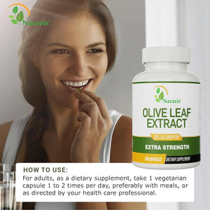 NARAVIS - Naravis Olive Leaf Extract 120 Capsulas - The Red Vitamin MX - Suplementos Alimenticios - {{ shop.shopifyCountryName }}