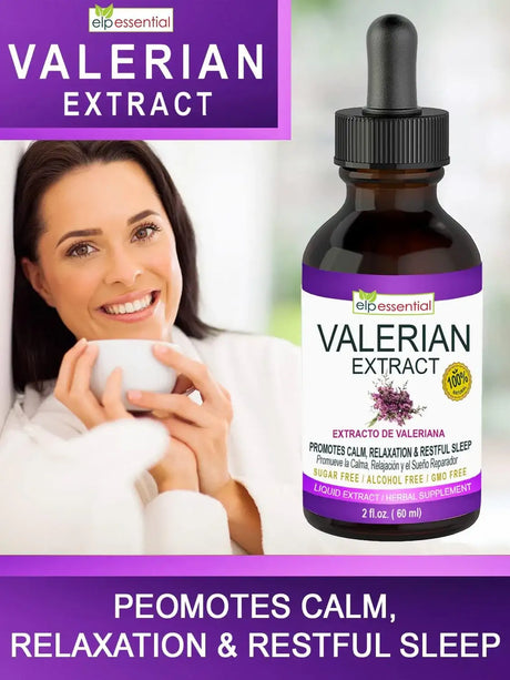 ELP ESSENTIAL - ELP ESSENTIAL Valerian Root Extract Drops 2 Fl.Oz. - The Red Vitamin MX - Suplementos Alimenticios - {{ shop.shopifyCountryName }}