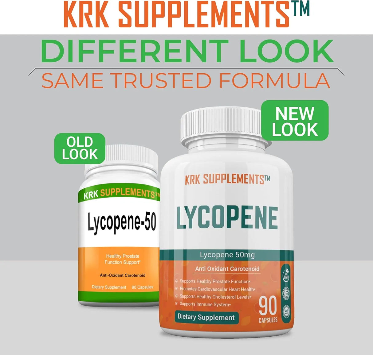 KRK SUPPLEMENTS - KRK SUPPLEMENTS Lycopene 50Mg. 90 Capsulas - The Red Vitamin MX - Suplementos Alimenticios - {{ shop.shopifyCountryName }}