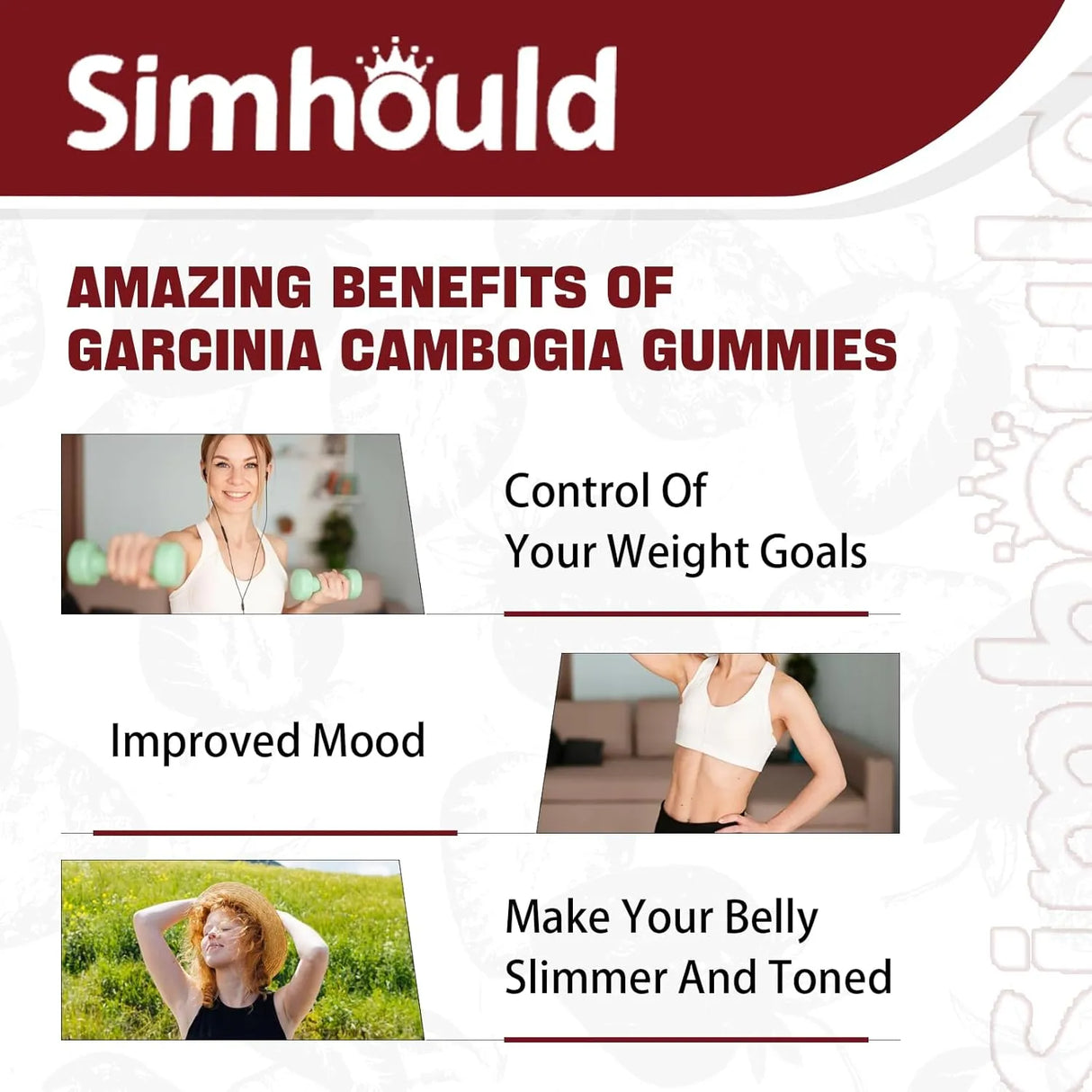 SIMHOULD - Simhould Garcinia Cambogia Gummies 3000Mg. 60 Gomitas - The Red Vitamin MX - Suplementos Alimenticios - {{ shop.shopifyCountryName }}