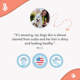 BestLife4Pets Natural Skin & Coat Supplement for Dogs 400 Tabletas