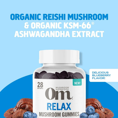 OM - OM Mushroom Superfood Relax Gummies 56 Gomitas - The Red Vitamin MX - Suplementos Alimenticios - {{ shop.shopifyCountryName }}
