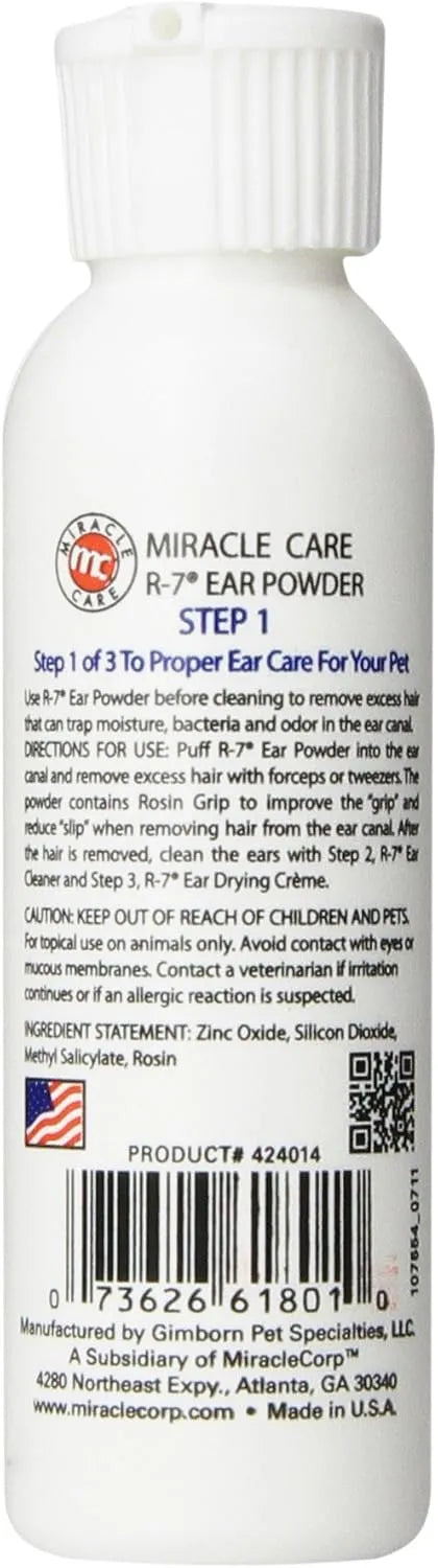 MIRACLE CARE - Miracle Care Ear Powder Step 1 12Gr. - The Red Vitamin MX - Cuidado Del Oído De Perros - {{ shop.shopifyCountryName }}